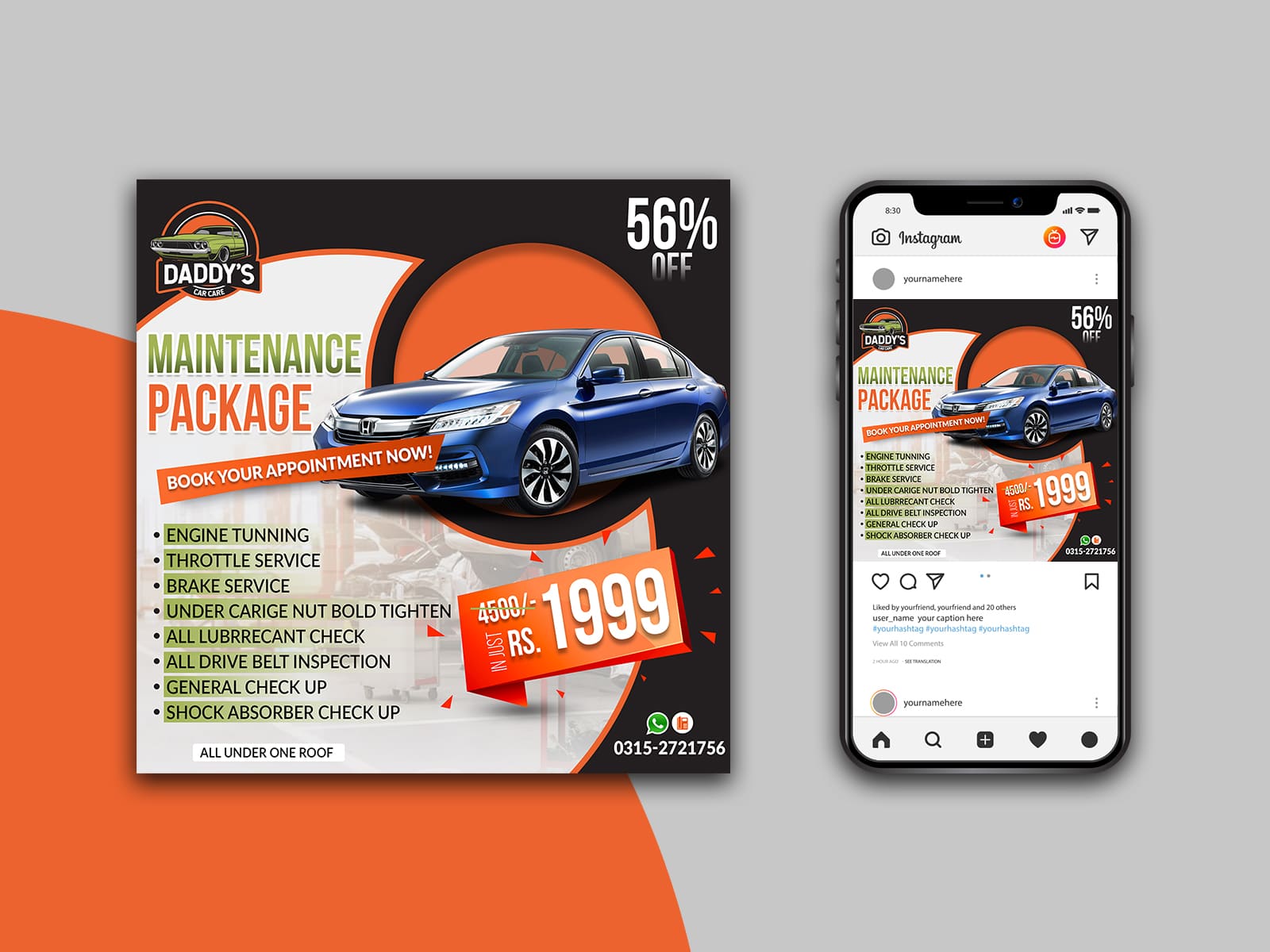 Facebook Post Design for Brands in Kuwait