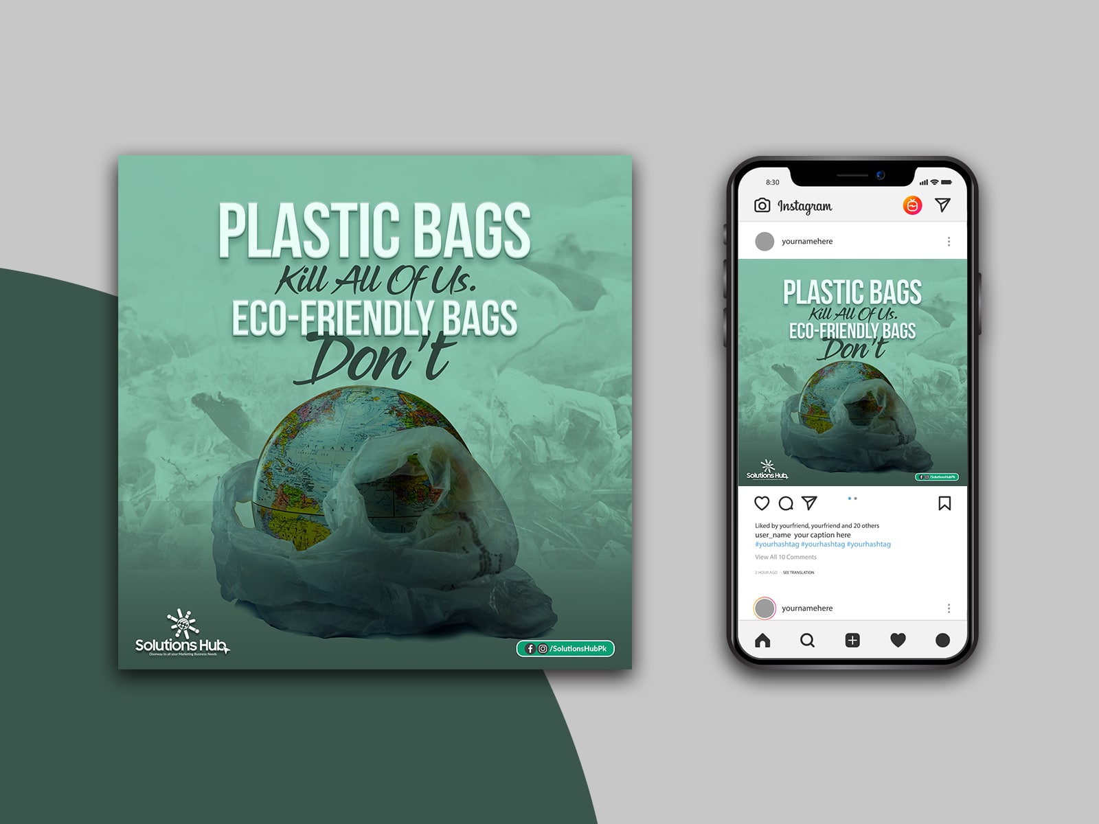 Creative Marketing Post Design for Kuwait Brands